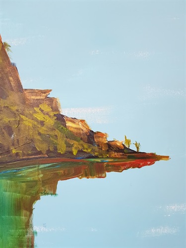 Charmian Porter, “Reverence 1”, 2023, acrylic on canvas
