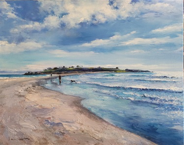 Jane Kim, 'Beautiful Tasmania', oil on canvas