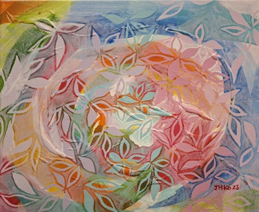 'Junghwa Ko', 'Spring of Yokohama', acrylic on canvas